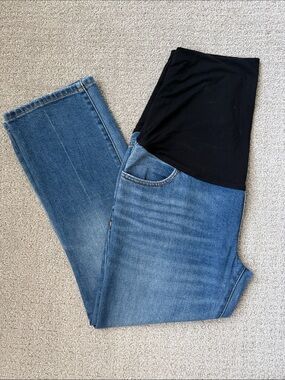 Hatch straight over the belly jeans